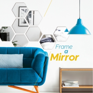 Mirror wall Stickers